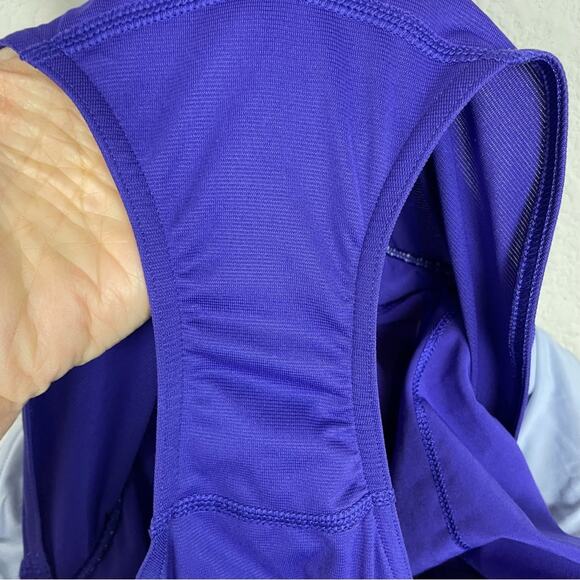 Lululemon Purple purple stripe Run Speed Short Bruised Berry 6 - Picture 6 of 6